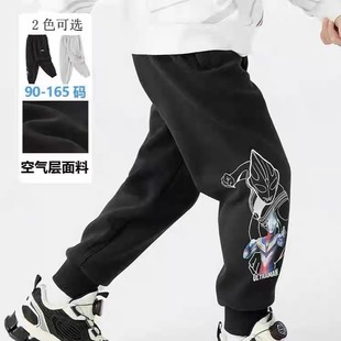 长裤 清仓折扣白雪巴拉正品 儿童纯棉运动裤 子2025春秋新款 潮 男童裤