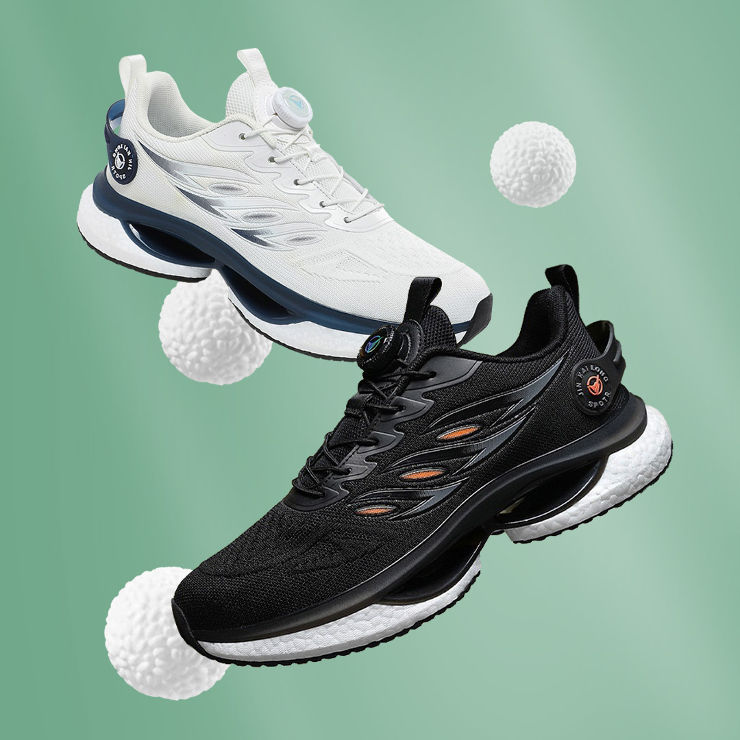 XINGCHENG/行承 2025春款智能系带双核劲弹爆米花运动休闲鞋