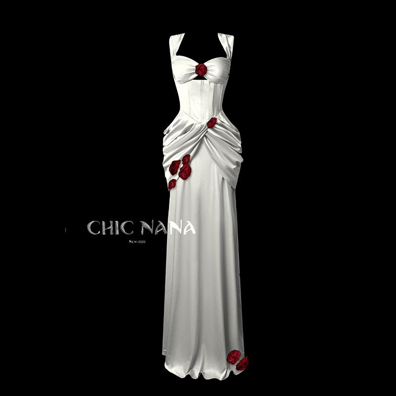  Bai Wu Hongchen Long Skirt Pre -sale+L  
