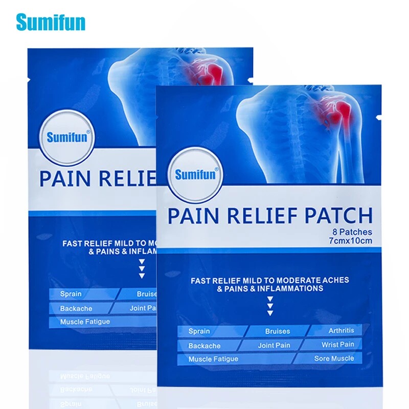 Sumifun Pain Relief Patch Muscle Pain Wrist Bruises Plaster - 实物图