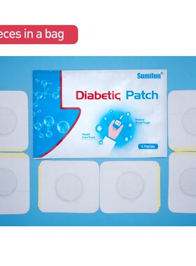 Sumifun  Hypertension Blood Lower Sugar Diabetic Patch 6pcs