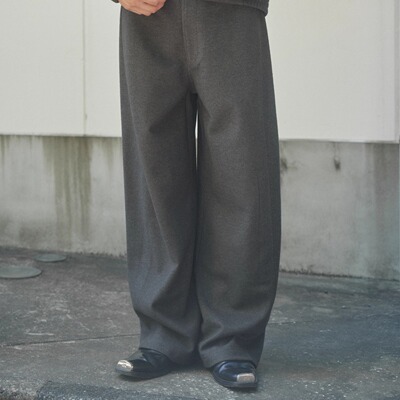 Retro 21 R21 舒适慵懒磨毛感宽松垂感弯刀版型卫裤休闲裤