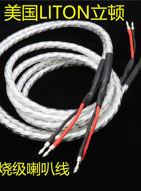 包邮美国LITON立顿发烧级音响连接线 无氧铜功放音箱线喇叭线