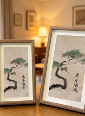 暖居入户玄关处摆件挂画装饰画