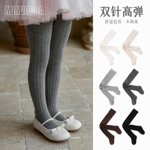 1-12岁儿童连裤袜春款女童连体袜春天10深灰色打底裤6宝宝打底袜