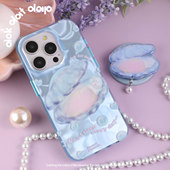 dokdatdap海底珍珠原创iPhone15promax手机壳磁吸个性 趣味适用苹果14pro磁吸壳可爱插画卡通苹果13潮小众女生