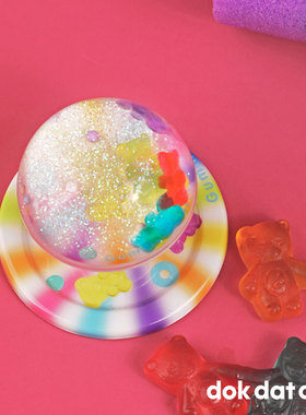 dokdatdap原创彩色糖果磁吸手机支架个性趣味半球磁吸支架小众