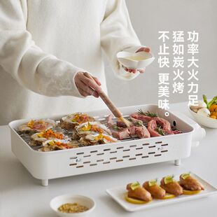 欧莱克烧烤炉ks多乐烤肠机olay盘电烤烤肉家用立时盘多功能小型