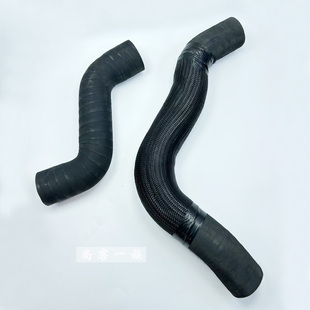 解放J6P发动机散热器上水管下水管 J6水箱上下水管进出水胶管原厂