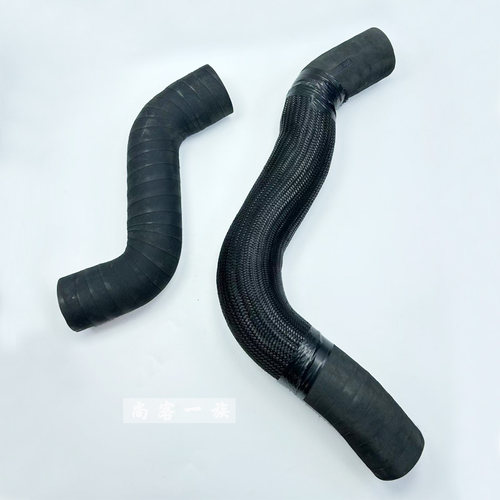 解放J6P发动机散热器上水管下水管 J6水箱上下水管进出水胶管原厂