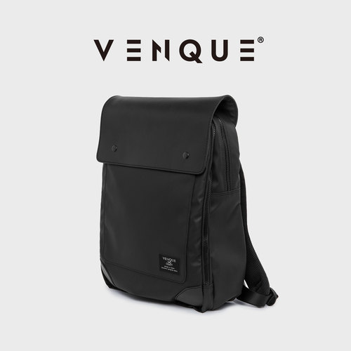 VENQUE范克男士时尚简约双肩包