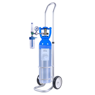 氧气瓶铝合金医用便携2/4升轻便高压罐小型救急户外吸氧高原供氧