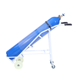 氧气瓶医用40升便携家用氧气罐户外高原缺氧工业用全套带推车大型