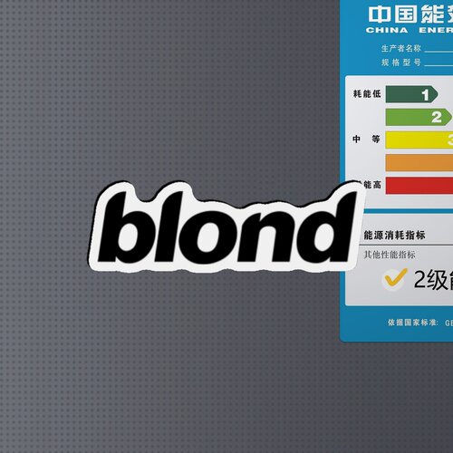frank ocean blonde 5cm 软磁冰箱贴