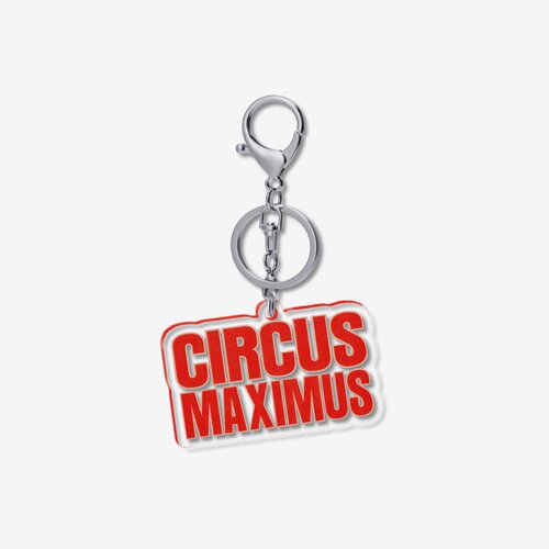 Travis Scott circus maximus 5cm透明钥匙扣龙虾扣