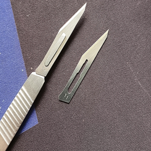 兰花分苗专用工具精品美工刀柄割刀切刀把剪刀弯头刀芽接刀送十片