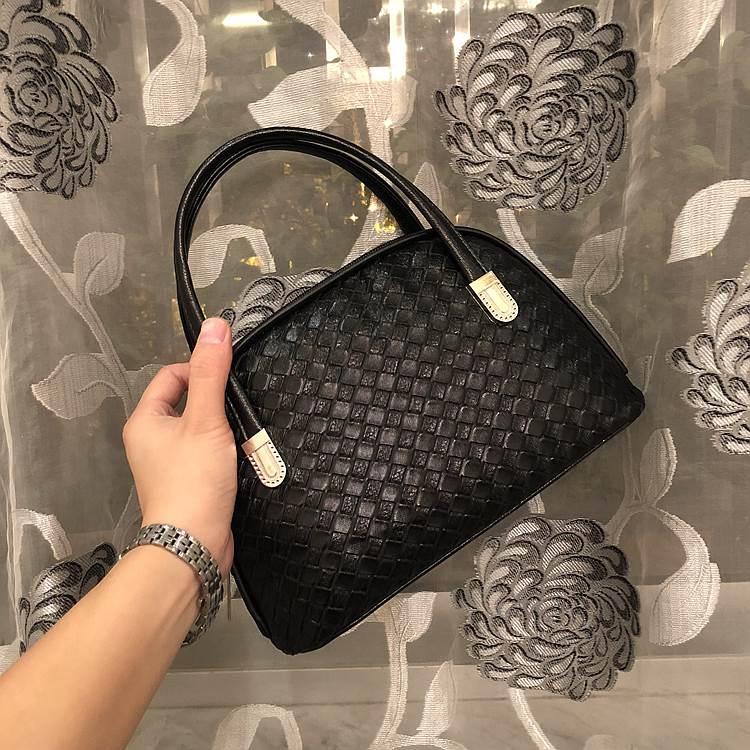 妈妈包印花女包买菜包手提小拎包迷你贝壳手提包奶奶包婆婆老人包