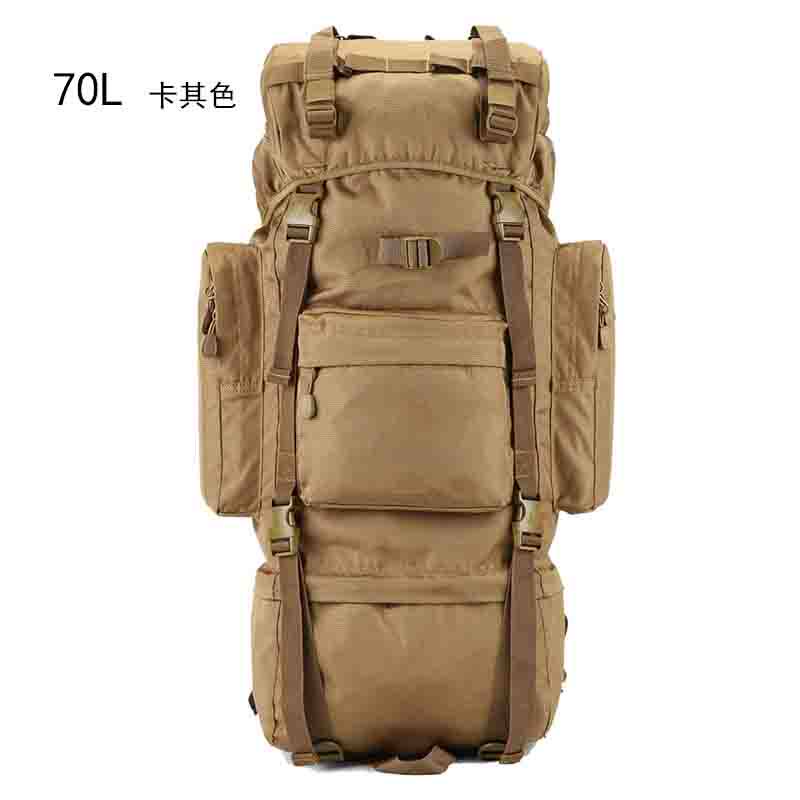 Extra large capacity backpack travel bag, men's tactical backpack, backpack, outdoor oversized travel mountaineering bag, waterproof