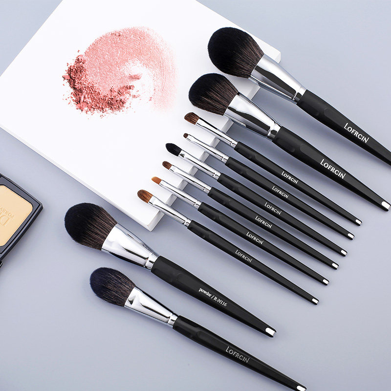 zaki 露妃斯化妆刷套装全套专业动物毛眼影刷组合初学者套刷子