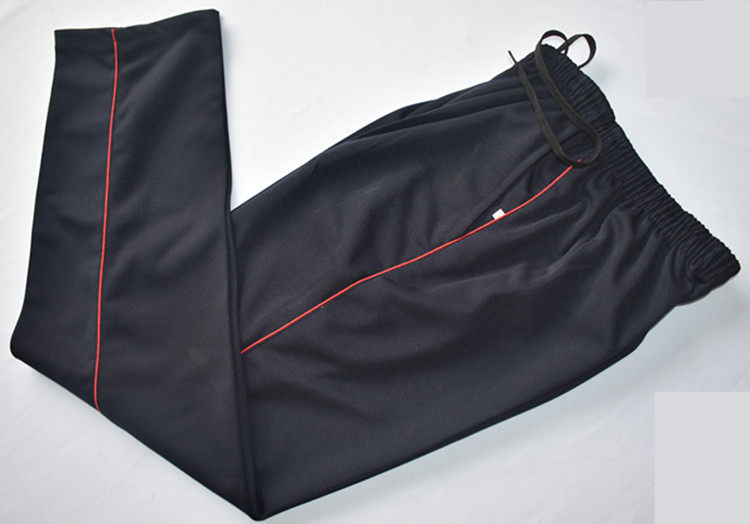 初中学生深蓝色光版加肥校服裤