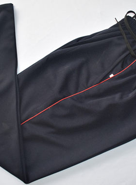 初中学生深蓝色光版加肥校服裤