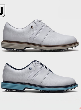 26新款FootJoy高尔夫球鞋男士Premiere Series经典时尚FJ真皮有钉