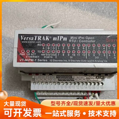 二手拆机美国SIXNET西斯耐特控制器VT-MIPM-1实物