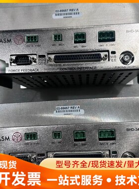 ASM BHD-34驱动器 型号02-85657 REV B
