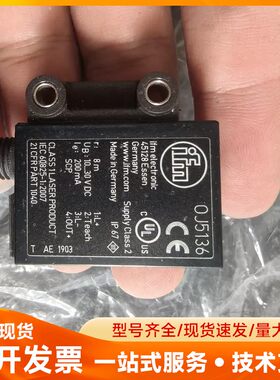 易福门传感器 OJ5136成色新装机重新