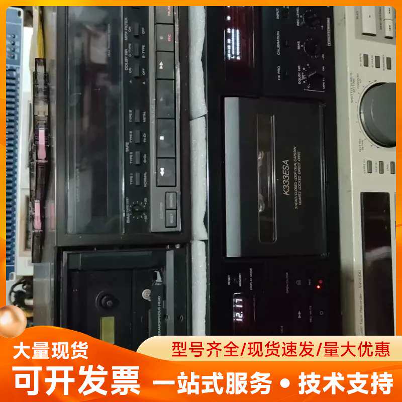 索尼TC-k333ESA卡座，三磁头卡座，全部正常使用，录音
