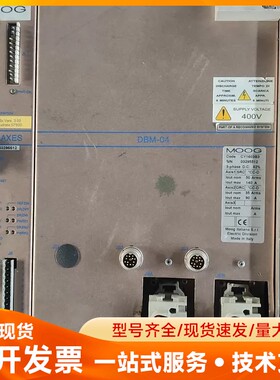 MOOG穆勒伺服驱动器 DBM-04，2轴，400V供电，意