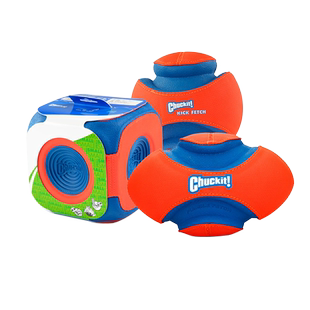 Petmate 边牧CHUCKIT大小型犬训练狗球宠物足球夜光橄榄球 狗玩具