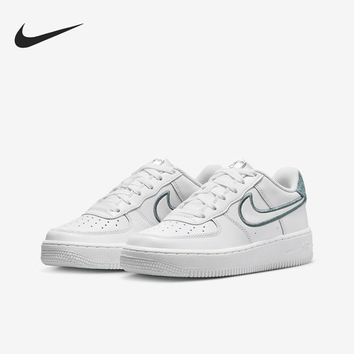 Nike Air Force 1 Low 运动舒适 防滑低帮板鞋青少年 FZ2008-100