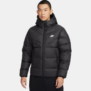 耐克男子羽绒服短款保暖夹克FB8178-010