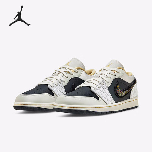 Jordan Air Jordan 1 low se 绸缎低帮复古篮球鞋男款 DV1762-001