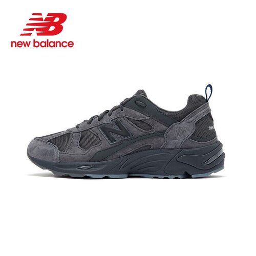 New Balance NB 878 网布翻毛皮系带低帮休闲鞋男女同款 CM878MB1