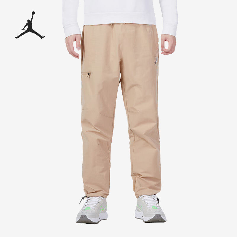 Jordan 纯色品牌Logo纽扣工装多口袋休闲裤男款 DQ7343-277