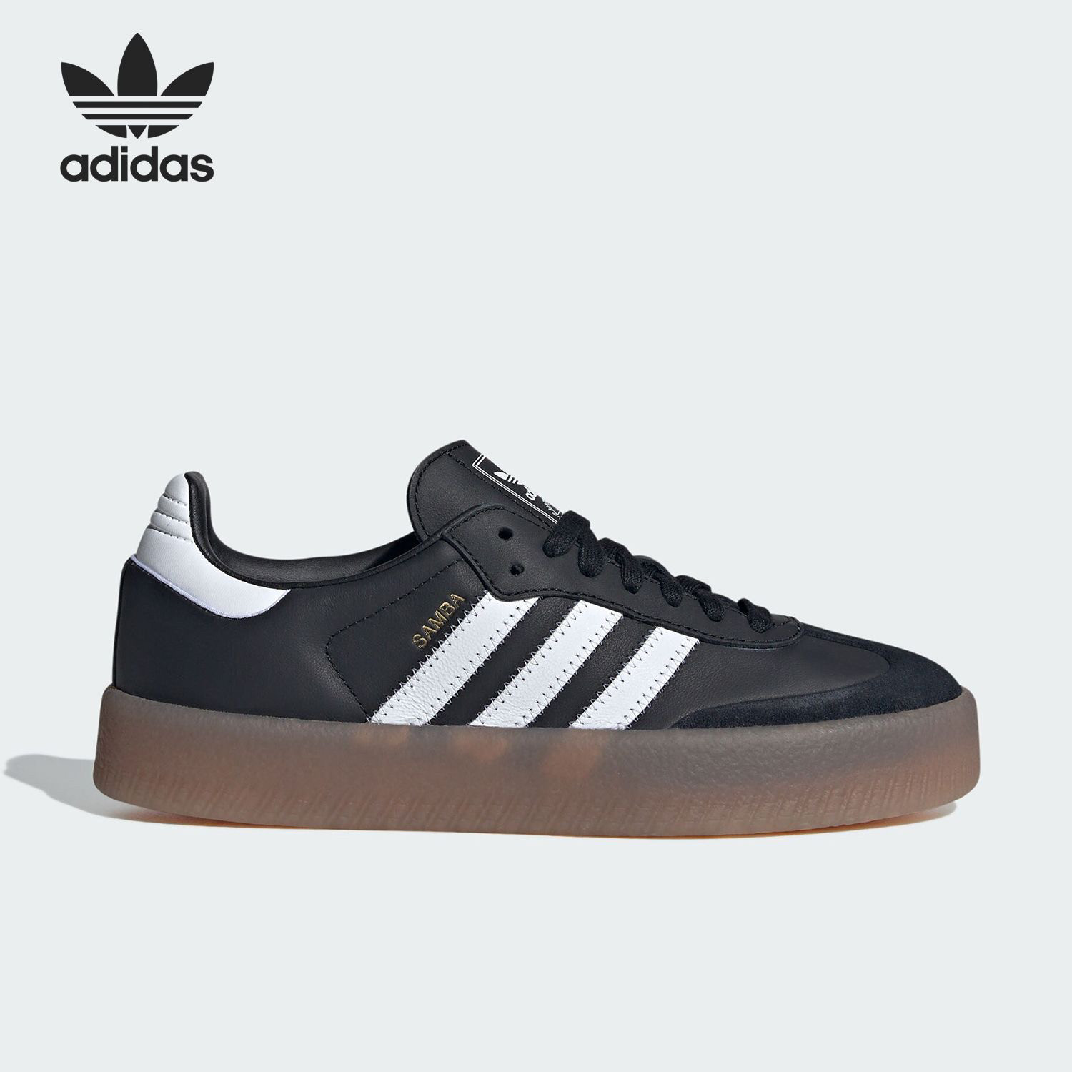 Adidas originals SAMBAE 柔软舒适低帮板鞋女款 JI1350图片