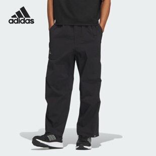 男款 JN9458 纯色百搭中腰直筒休闲裤 adidas