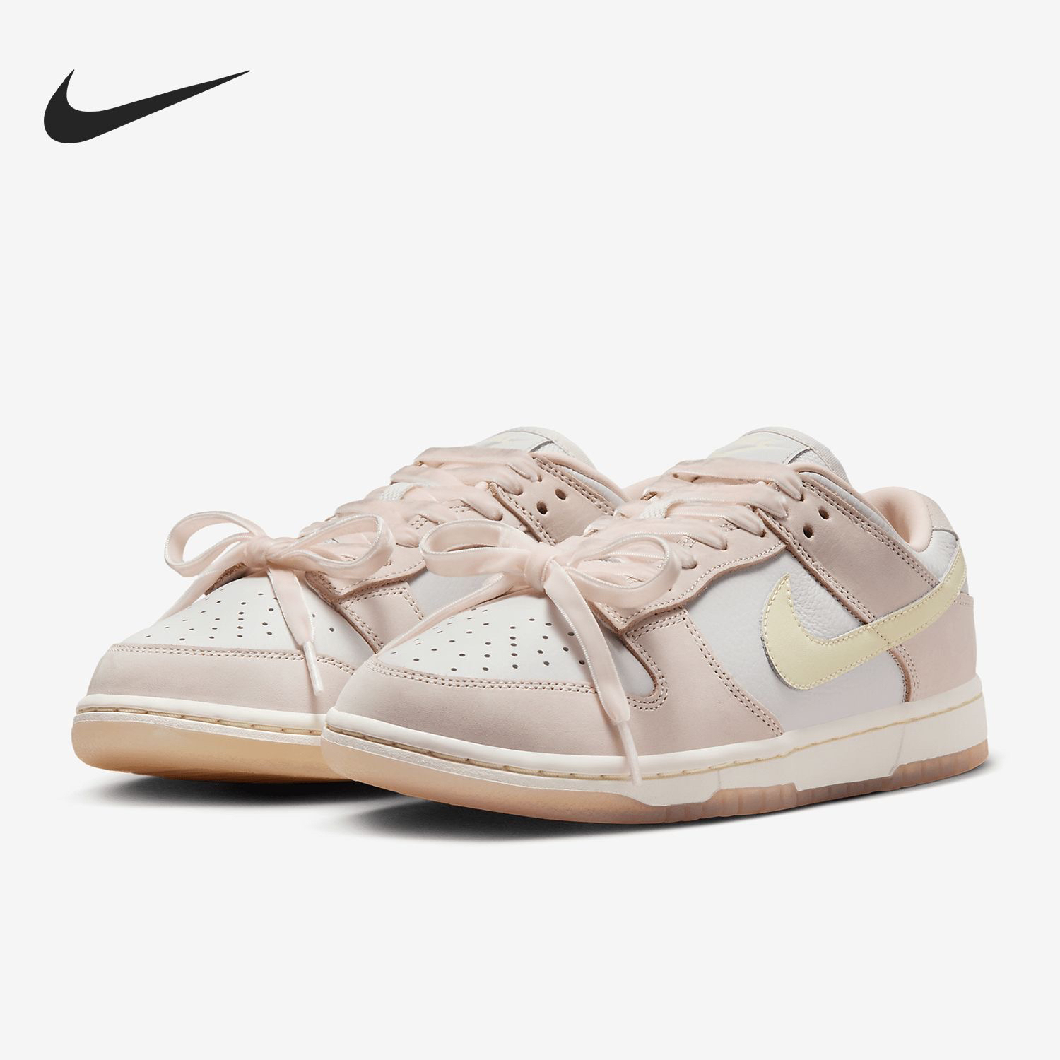 Nike Dunk Low “Light Soft Pink” 防滑低帮板鞋女款FB7910-601
