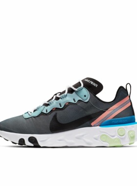 耐克Nike React Element 55舒适百搭防滑BQ6166-300（nmc仓）