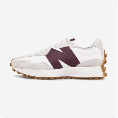 New Balance NB 327 复古耐磨轻便低帮跑步鞋女款 WS327KA