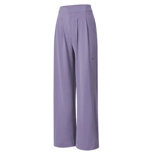 Nike 纯色速干薄款阔腿休闲裤女款 FQ2167-509