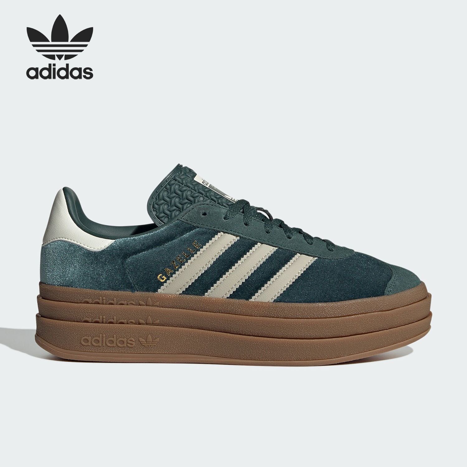 adidas originals GAZELLE BOLD休闲舒适低帮板鞋 男女同款IG4391图片