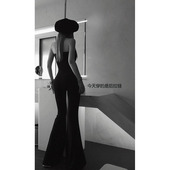 垂感好微弹力西装 来 显瘦 面料喇叭裤 AOAOMISSSHOP 店主推荐