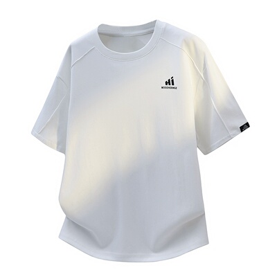 宽松圆领短袖体恤男士夏季打底衫