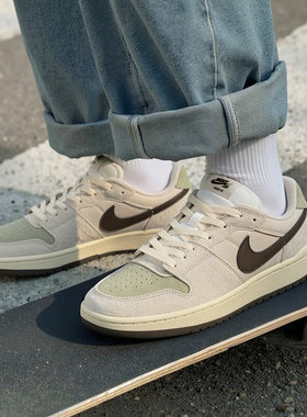 NIKE耐克男鞋SB CODE 58新品翻毛皮低帮休闲板鞋运动鞋IB0108-101