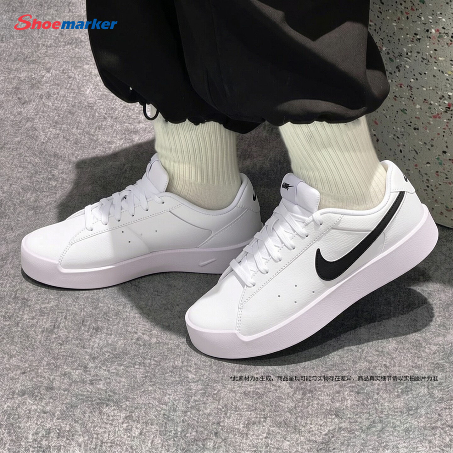 Nike耐克COURT透气轻便男板鞋图片