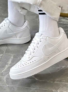 Nike耐克女鞋COURT新款冬季板鞋运动鞋低帮休闲鞋小白鞋CD5434