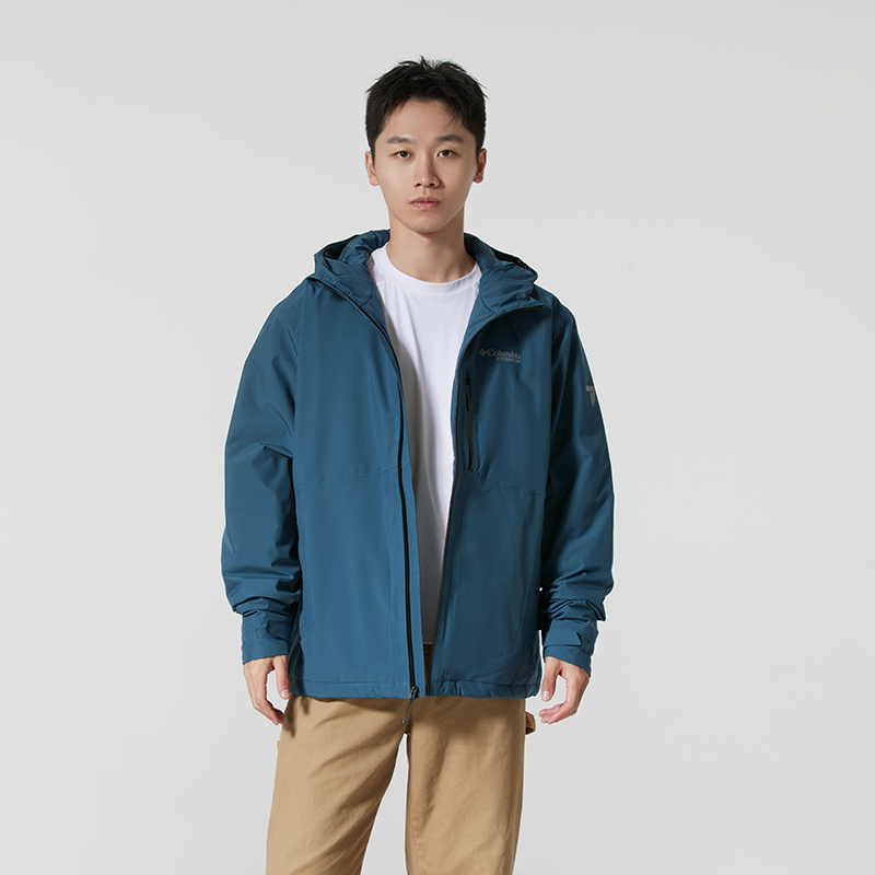 哥伦比亚官方棉服男装冬季新款户外金点热能保暖运动服外套WO4235